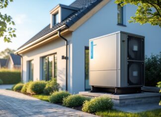 Energibesparende facaderenovering med varmepumpe Midtjylland løsninger