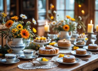 Festlige dekorationer til et sønderjysk kaffebord traditioner