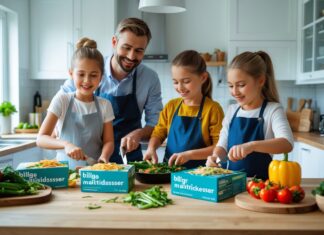 Find billige måltidskasser til familier der vil spare tid