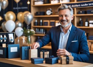 Find de bedste gaveidéer til mænd til den runde fødselsdag