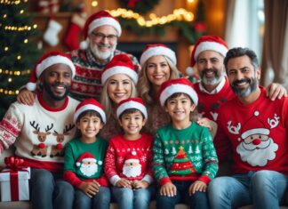 Find de bedste julet-shirts til hele familien til julekalenderen