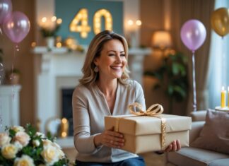Find den perfekte personlig gave til mor til hendes 40-års fødselsdag