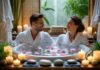 Forkæl dig selv med en luksuriøs spa for 2 oplevelse derhjemme