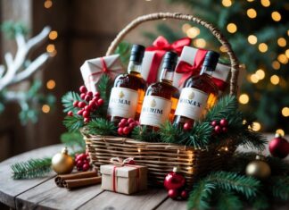 Giv din romkalender et ekstra pift med en julekurv til din romkalender