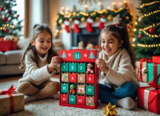 Giv dine piger en julekalender med legetøj til december måned