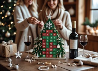 Gør din julekalender ekstra speciel med julesmykker og portvin