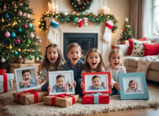 Gør julen magisk med personlige fotogaver til børn