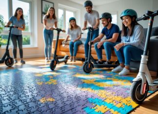 Hvordan du kombinerer sjov med el-løbehjul og puslespil med 5000 brikker