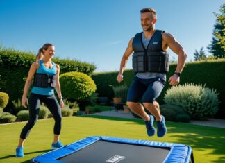 Hvordan en firkantet trampolin til haven kan forbedre din træning med tyngdevest