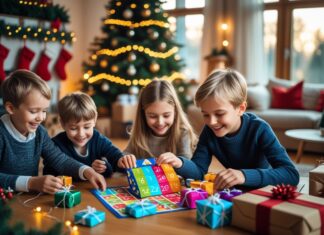 Inspiration til julebilleder og pakkekalender til børn ideer