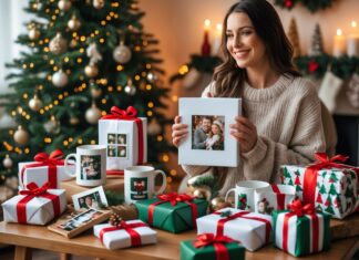 Inspiration til kreative julegaveidéer og ting med personlige julebilleder