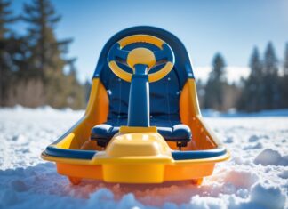 Sjov vinteraktivitet for børn: Kælk med rat til børn og kreativ makeup til sneeventyr