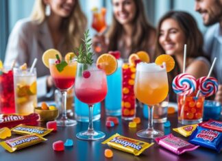 Kreative mocktails og amerikansk slik online: Den perfekte kombination til din fest