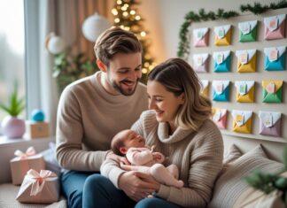 Kreative pakkekalender ideer til nybagte forældre