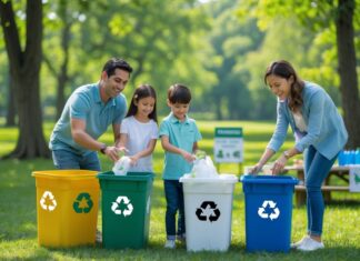 Miljøvenlige udflugter: sortering af affald tips til familien