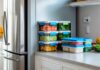 Opbevaringstips til køkkenet: køleskab tilbud og plastikbøtter
