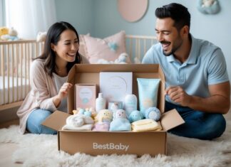 Opdag de bedste babyprodukter hos bestbaby med vores månedlige overraskelsesbokse