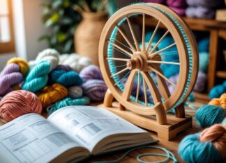 Opdag spændende spinnehjul til strikning og få mest ud af dine strikkebøger