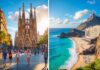 Oplev de bedste rejser til Barcelona og Tenerife