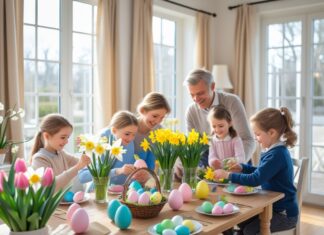Påskeunderholdning og blomster: Sådan skaber du den perfekte stemning derhjemme