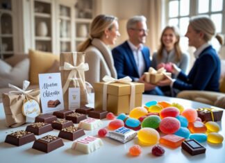 Personlige gaver: chokolade med navn og amerikansk slik til enhver lejlighed