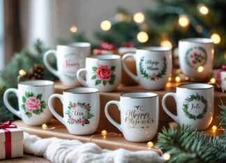 Personlige krus som kreative kalendergaver til hende