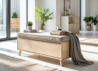 Praktiske løsninger til hjemmet: opbevaringsbænk til hjemmet