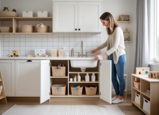 Praktiske tips til at organisere børneværelset med underskab til vask løsninger