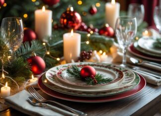 Sådan dækker du det perfekte julebord med juletallerkner til julebordet