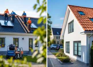 Sådan får du et nyt tag i Juelsminde og malet dit hus i Fredericia