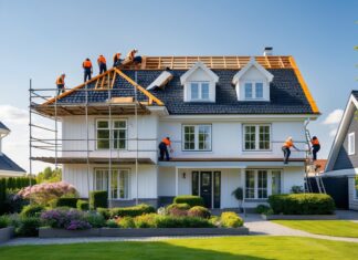 Sådan får du et nyt tag i Kjellerup og malet dit hjem samtidig