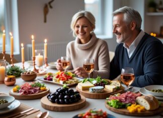 Sådan fejrer du kobberbryllup med tapas og hygge derhjemme