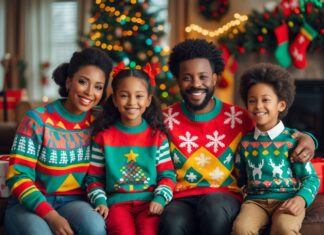 Sådan finder du den perfekte julesweater med 80’er twist til hele familien