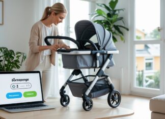 Sådan finder du den perfekte rejseklapvogn og betal med børnepenge online