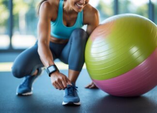 Sådan forbedrer du din kondition med skridttæller og træning med gymnastikbold