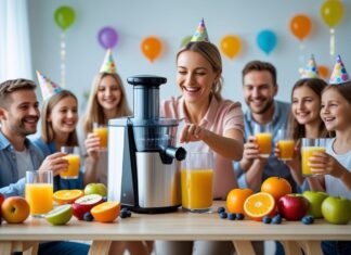 Sådan gør du din fødselsdagsfest sundere med en frugtpresser