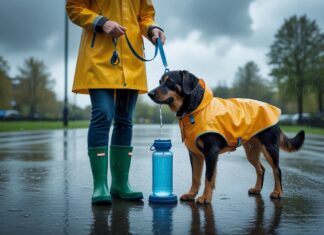 Sådan holder du dit kæledyr tørt og hydreret på regnfulde dage