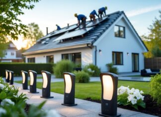 Sådan kan du kombinere tagrenovering i Brønderslev med solcellelamper til haven
