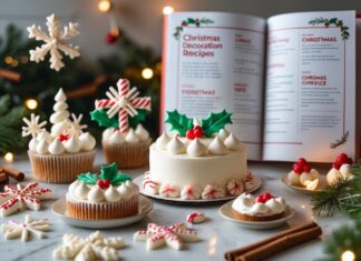 Sådan laver du smuk julepynt til kager med juleopskrifter til kagepynt
