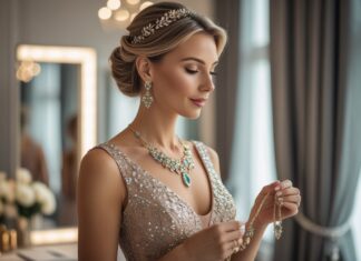 Sådan matcher du smykker med din festkjole