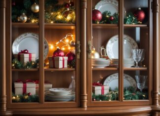 Sådan opbevarer du julepynt i et dækketøjsskab