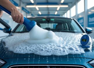 Sådan optimerer du din bilvask med en skumlanse og elektronisk p-skive