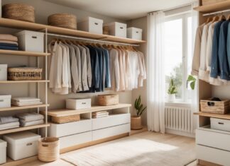 Sådan optimerer du din garderobe med praktiske nipsting til hjemmet