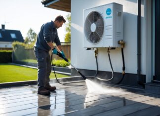Sådan optimerer du din varmepumpe i Otterup med en effektiv terrasserenser til udendørs rengøring