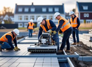 Sådan optimerer du dit byggeprojekt i Aabenraa med en fliselæggervogn