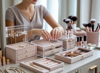 Sådan organiserer du dine smykker og makeup opbevaring til dig
