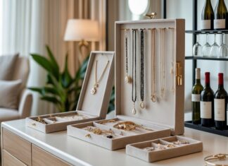 Sådan organiserer du dine smykker og vinaccessories derhjemme