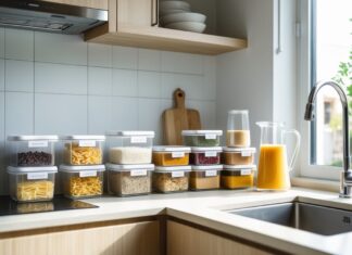 Sådan organiserer du dit køkken med praktiske plastikbøtter og sovsekander