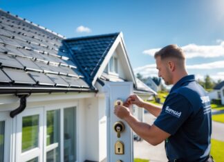 Sådan sikrer du dit hjem i Sønderjylland med et nyt tag og en låsesmed