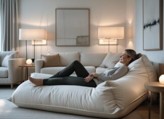 Sådan skaber du den perfekte afslapning i stuen med kropspuder og lamper til stuen i galleristil